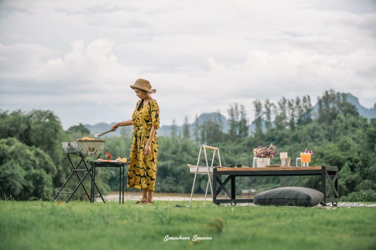 The Tryst River Kwai Hotel Ban Bang Yai  Luaran gambar